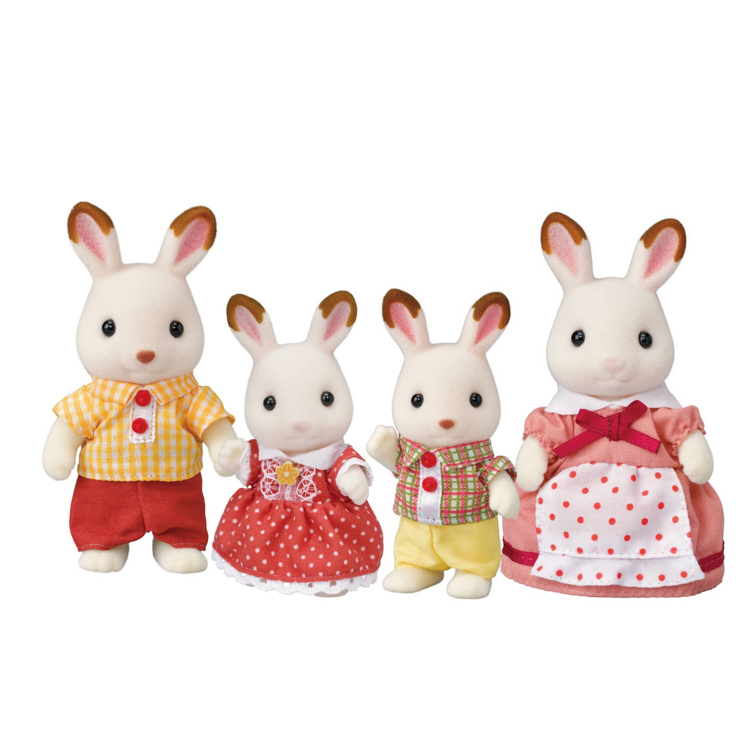 Chocolate Rabbit Family