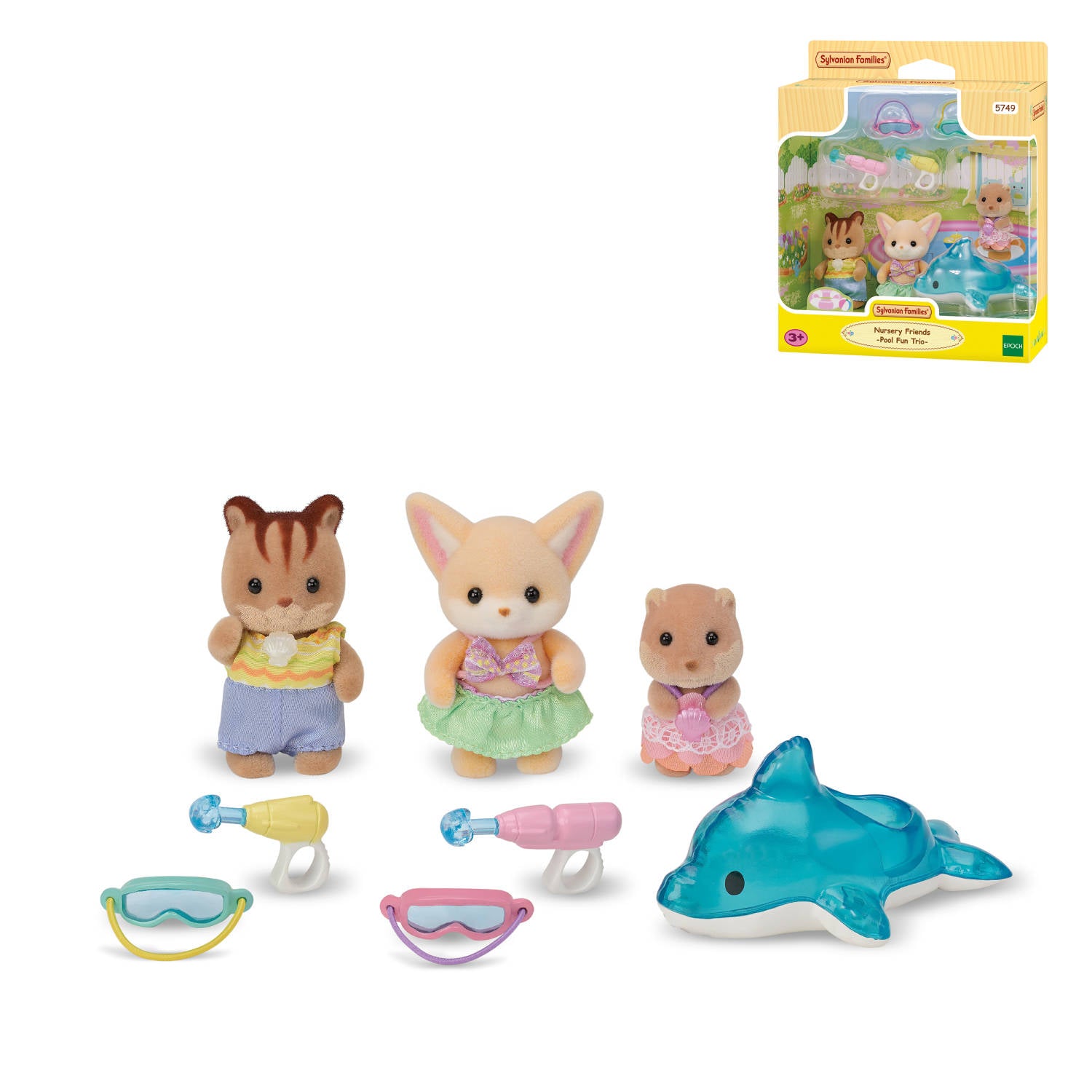 Nursery Friends -Pool Fun Trio-
