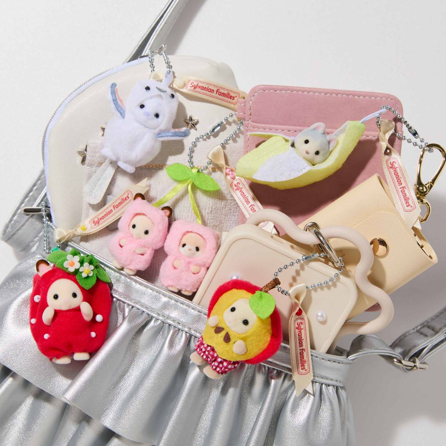 Sylvanian Families Key Chain -Fairy Snow Bird-