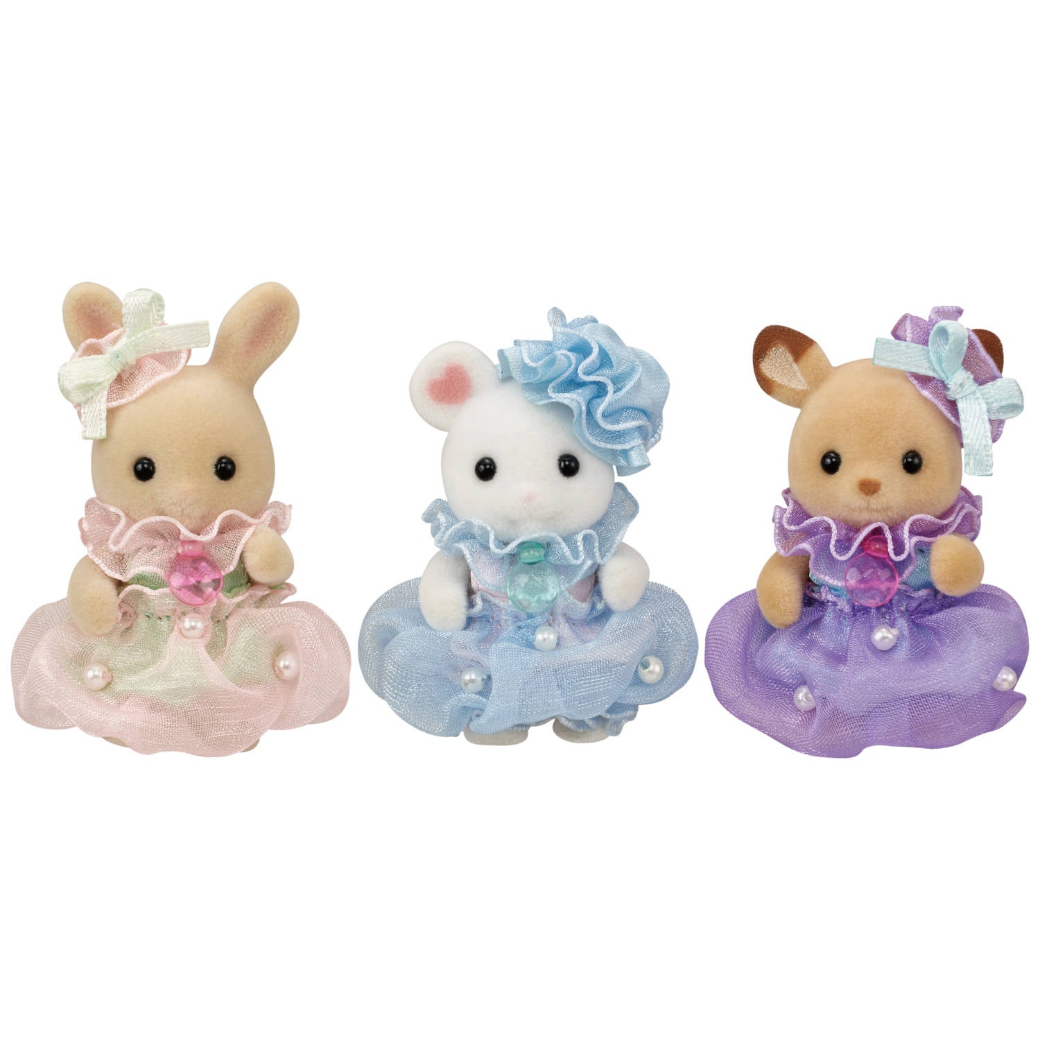 Baby Trio Dazzling Jellyfish Dresses