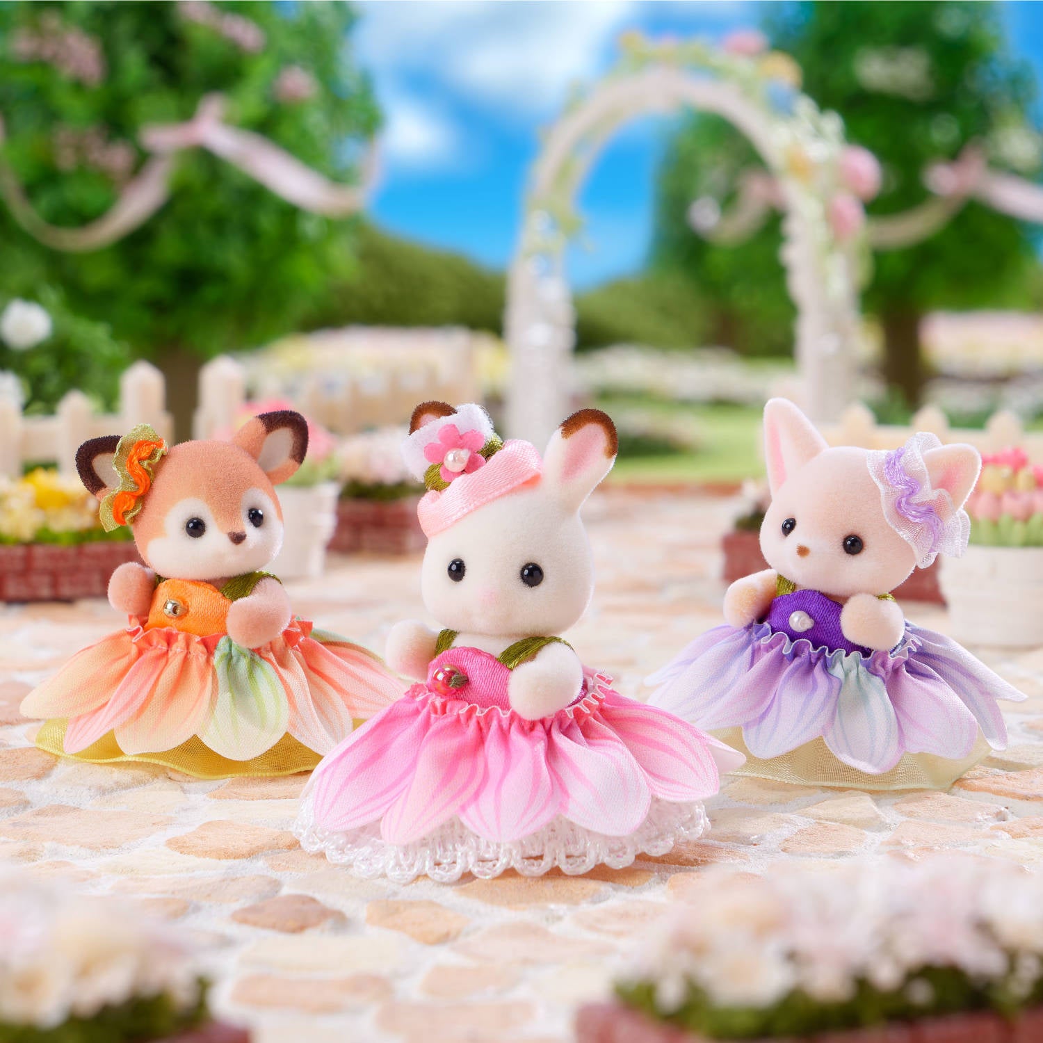 Baby Trio -Blossom Dresses