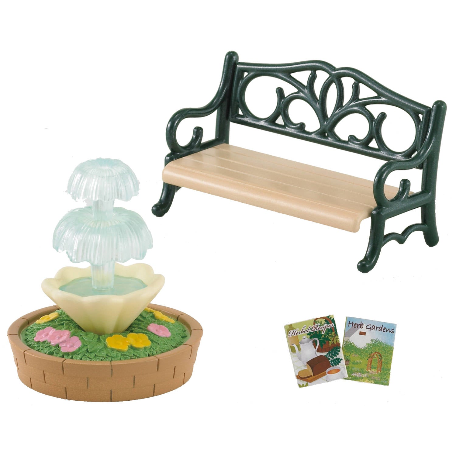Bench & Fountain