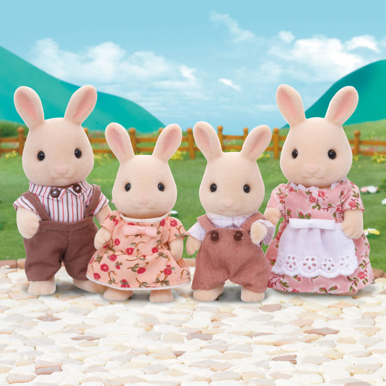 Milk Rabbit Family