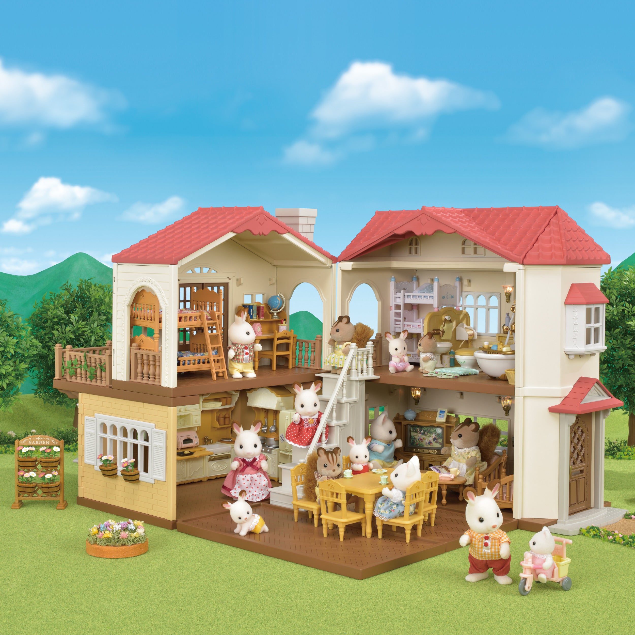 Red Roof Country Home