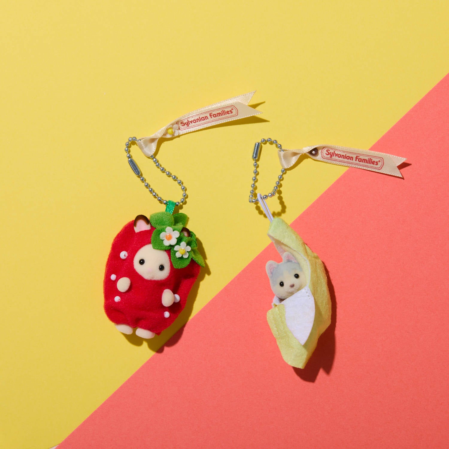 Sylvanian Families Key Chain -Sunshine Banana-