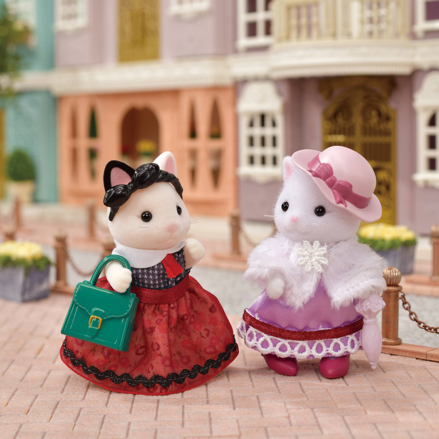 Fashion Play Set Town Girl Series - Persian Cat-