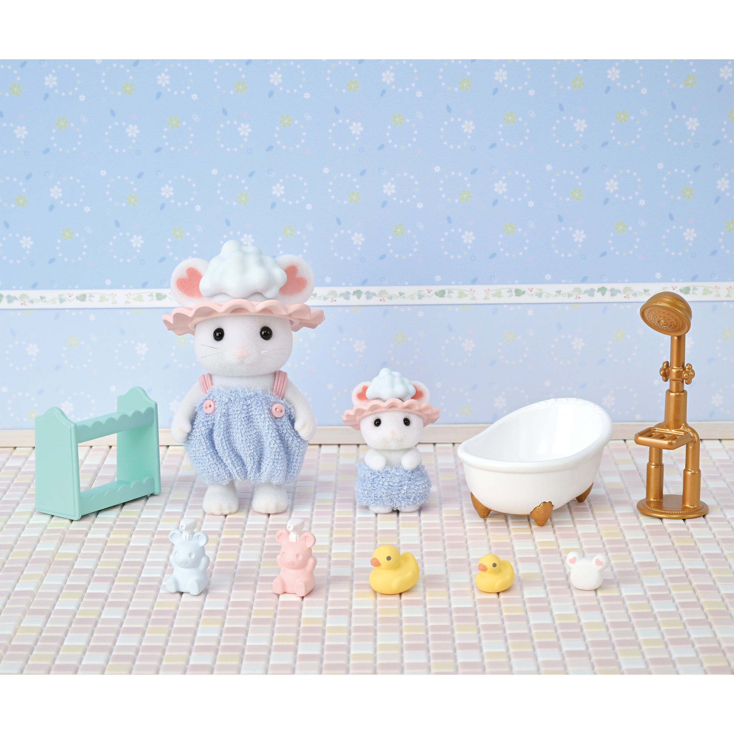 Bath Time Bubble Siblings