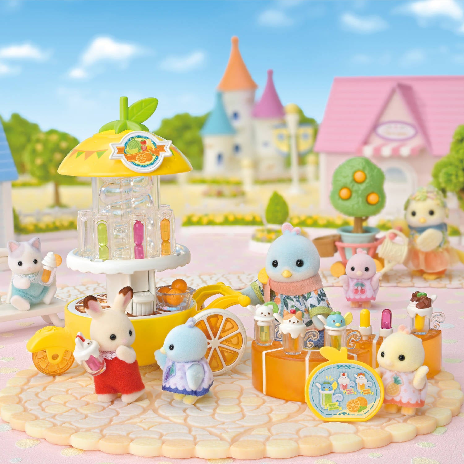 Citrus Bird Juice Stand