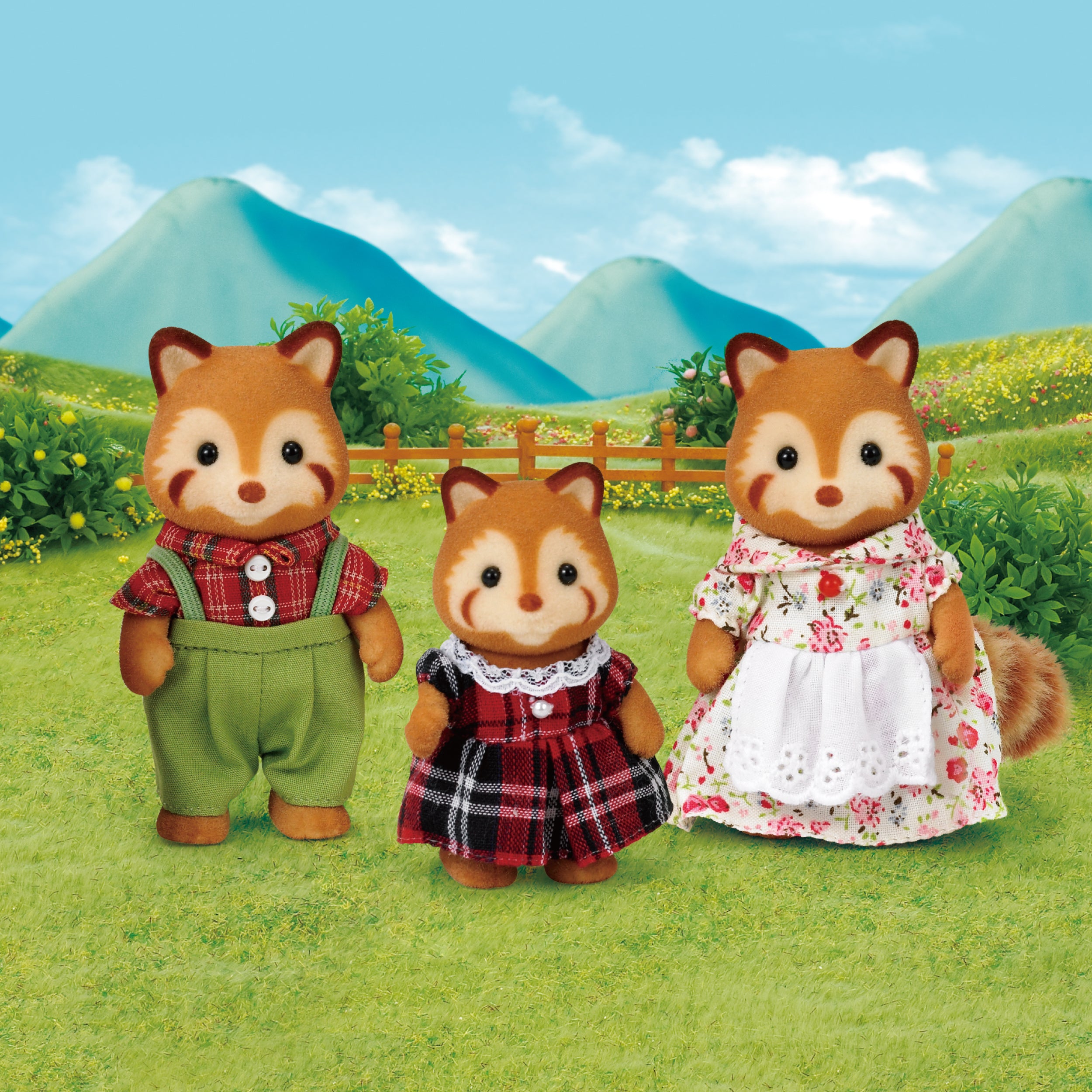 Red Panda Family