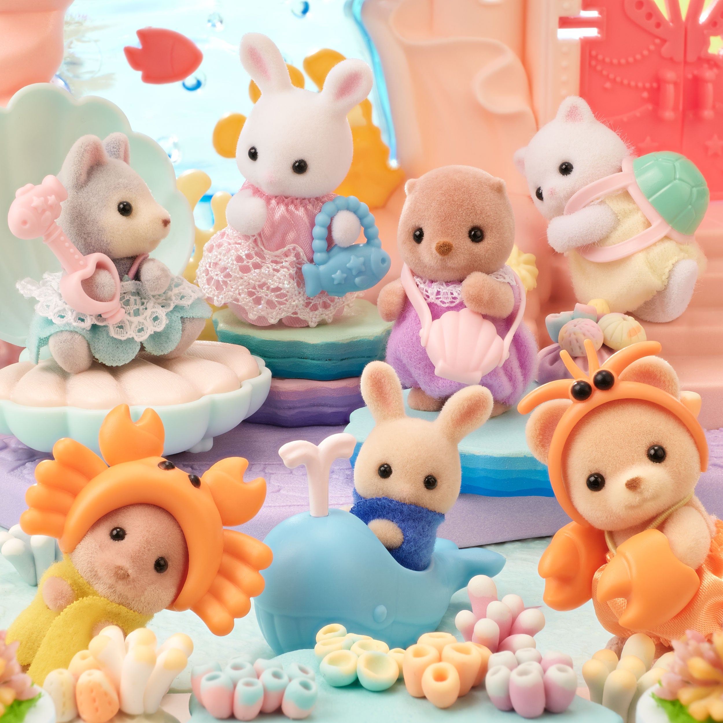 Baby Seashore Friends Series Pack