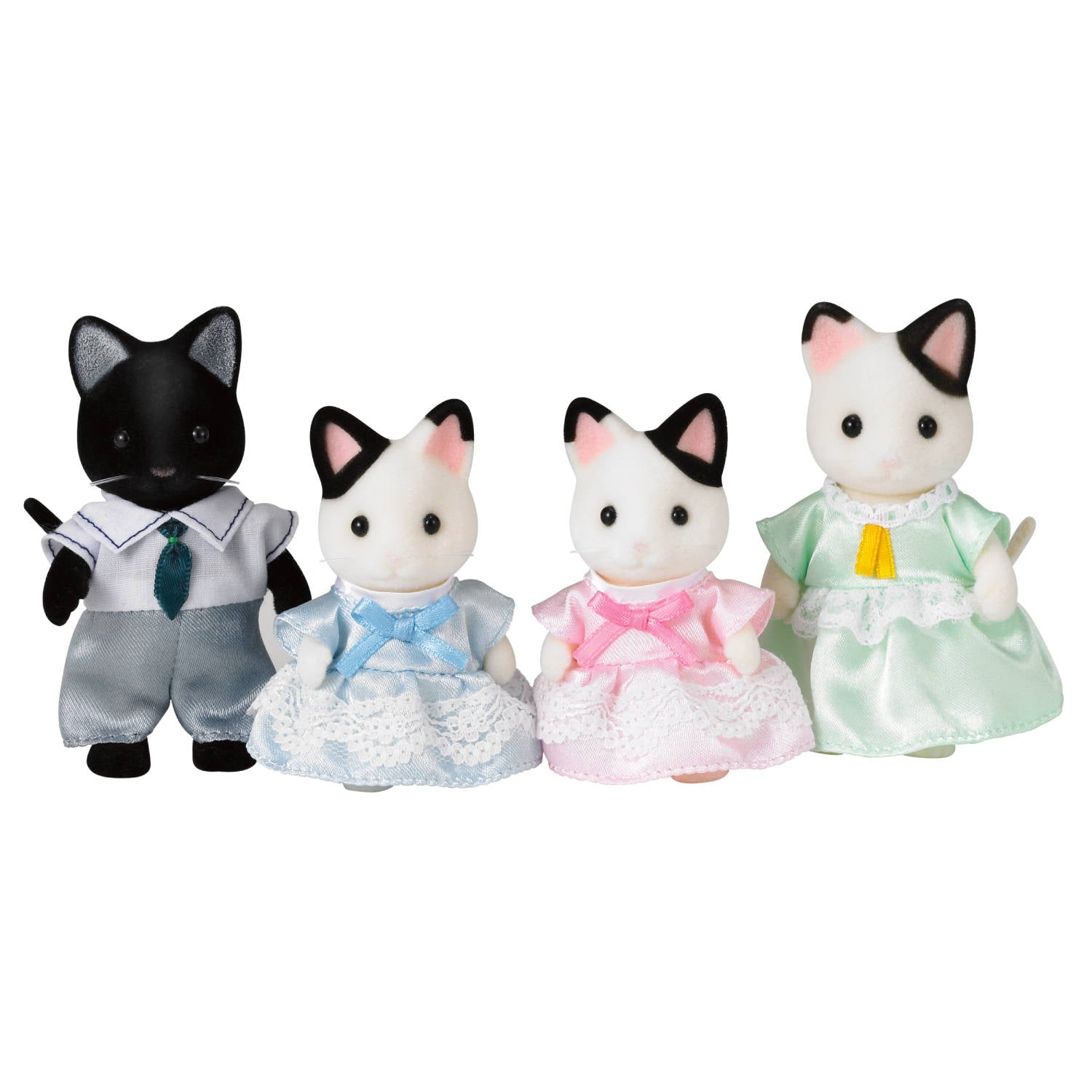Tuxedo Cat Family