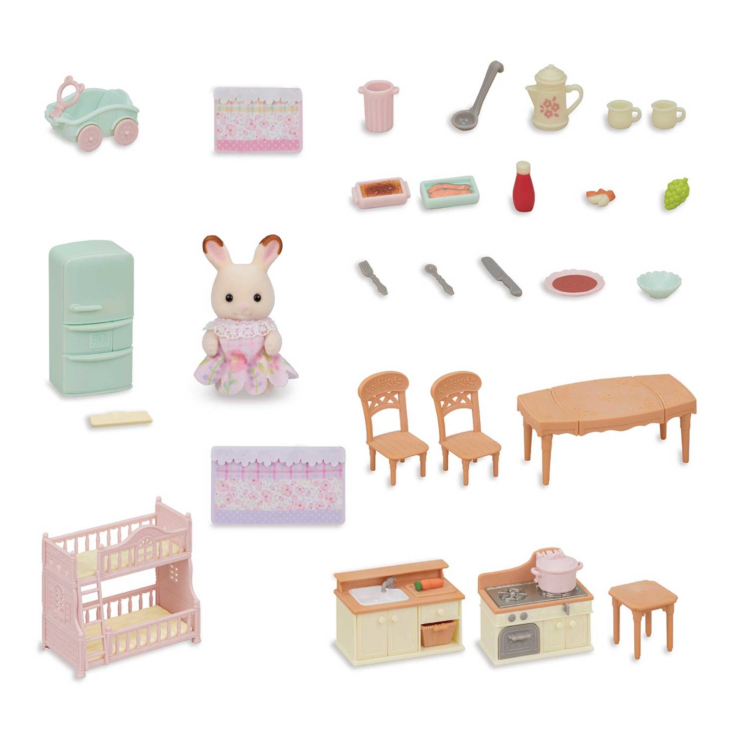 Country Home Furniture Set -Family Cooking Collection-