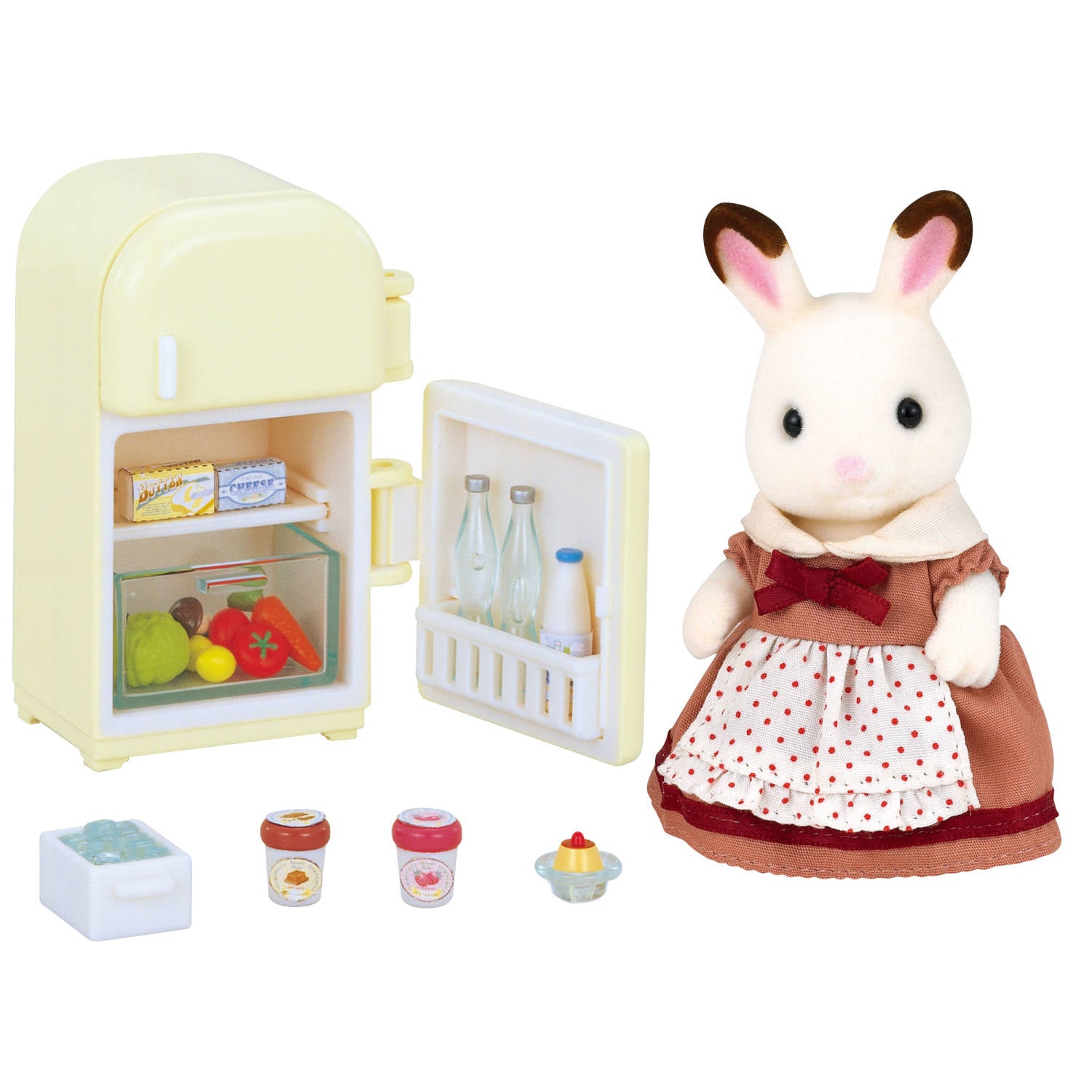 Chocolate Rabbit Mother Set
