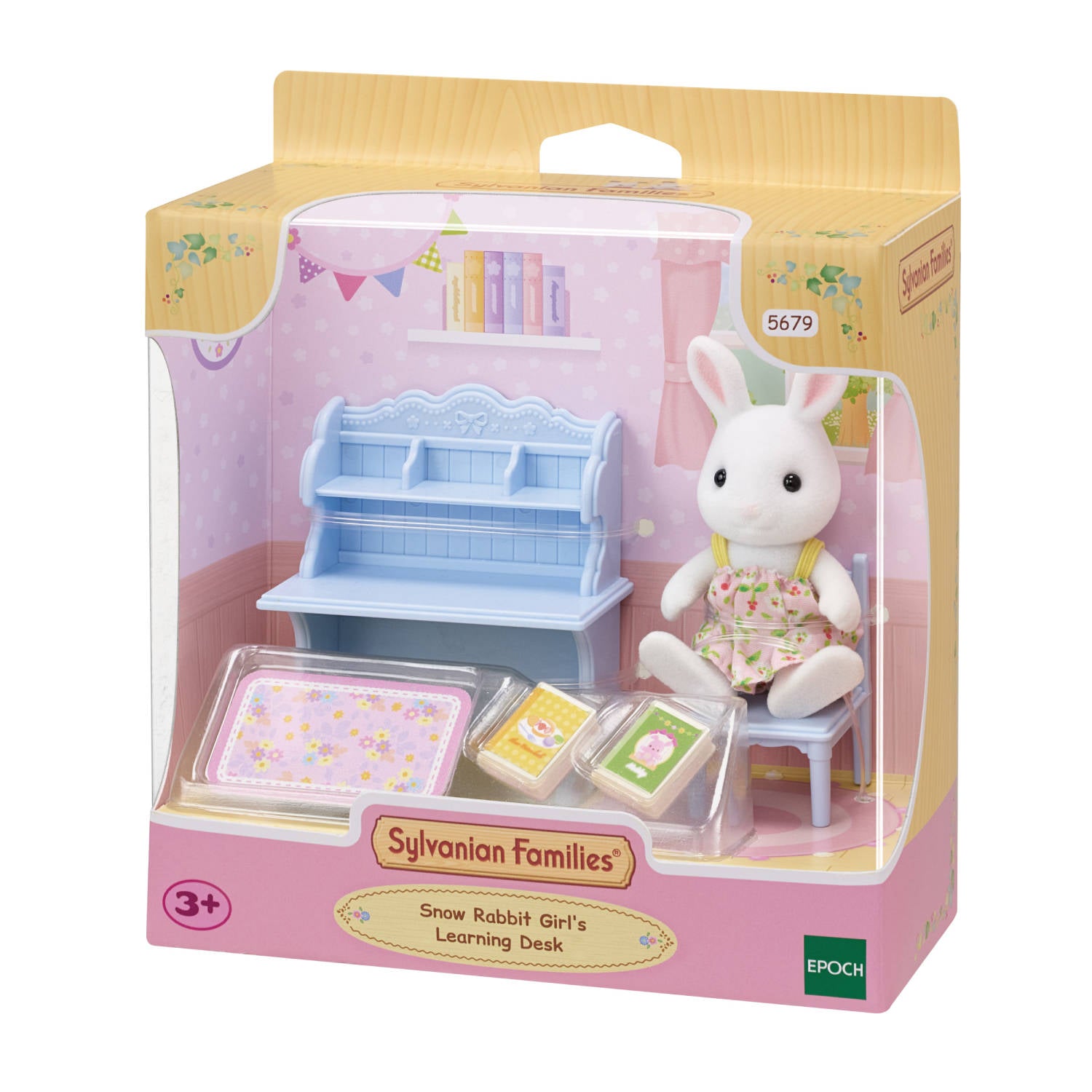Snow Rabbit Girl's Learning Desk