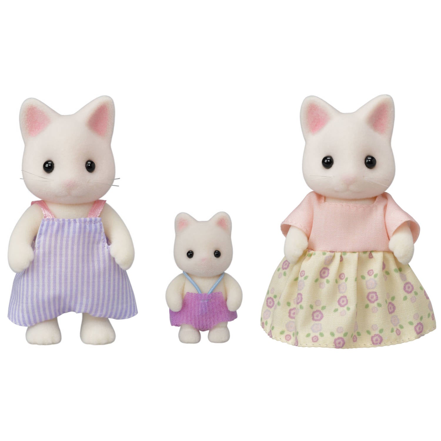 Floral Cat Family