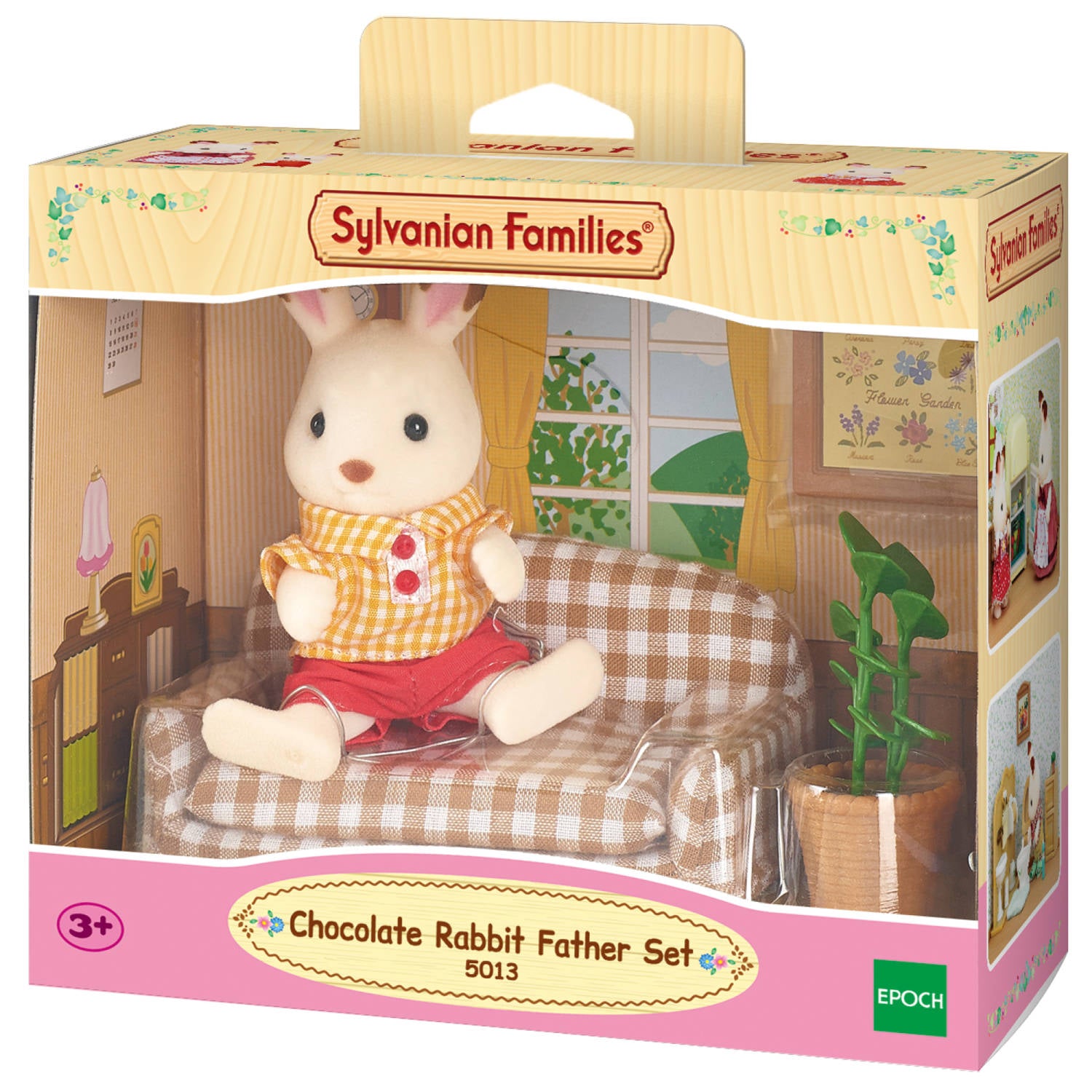 Chocolate Rabbit Father Set (Settee)