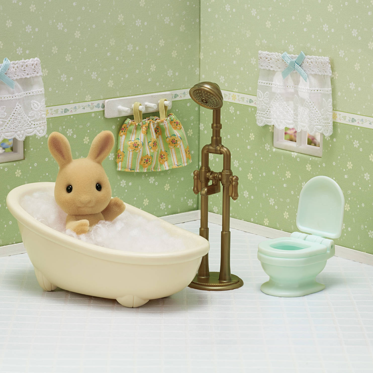 Sunny Rabbit Girl's Bath Time Set