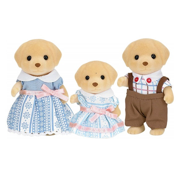 Yellow Labrador Family
