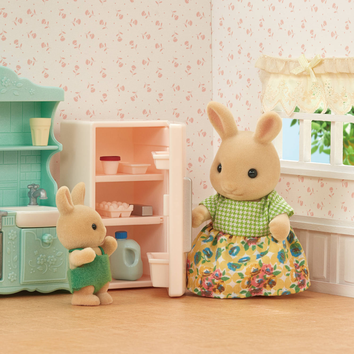 Sunny Rabbit Mother's Refrigerator Set