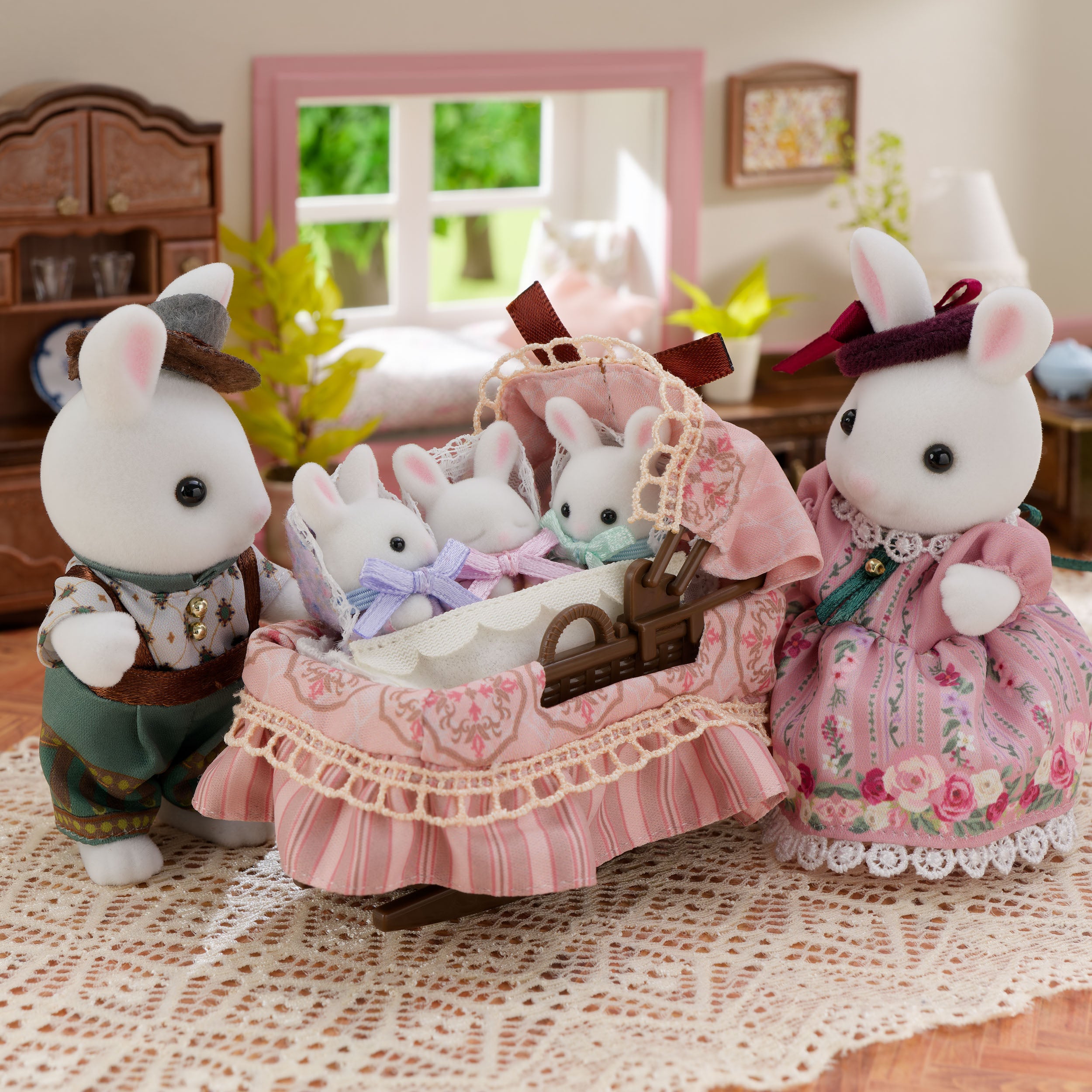 Snow Rabbit Family